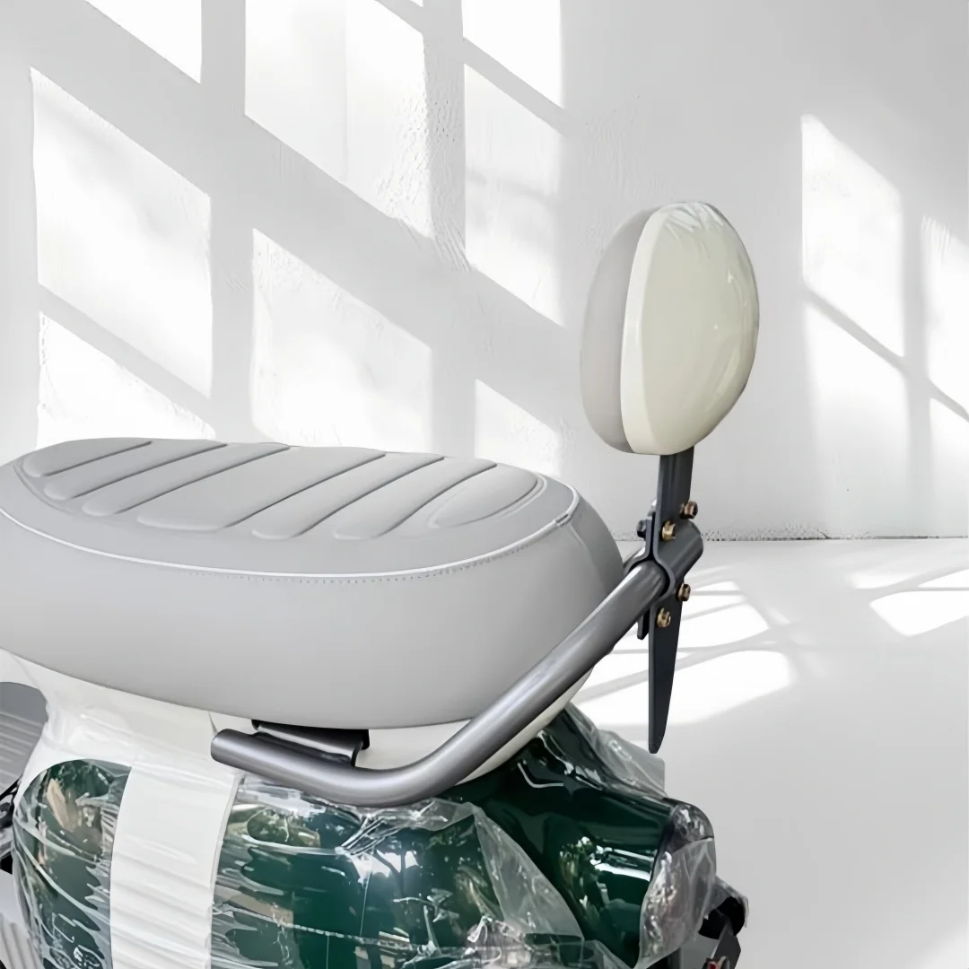 For ZEEHO MO1 light e-motorcycle rear backrest cushion, integrated seat fit, no-drill modification parts