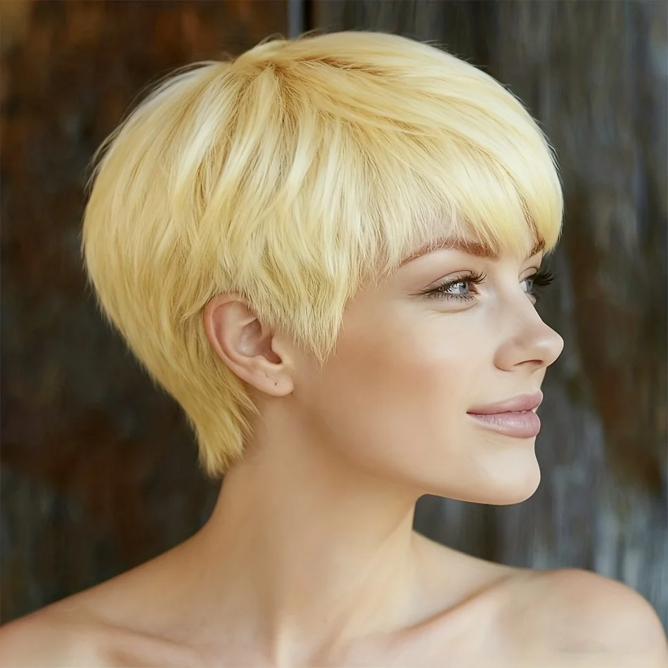 613 Color Pixie Wig…