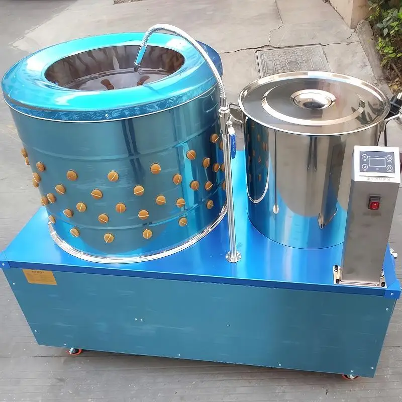 

All-In-One Automatic Poultry Duck Feather Plucking and Boiler Chicken Plucker Machine