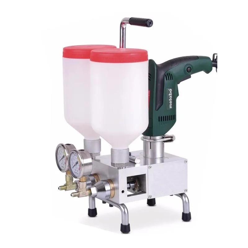 

Two-Component Liquid Polyurethane PU Foam Grout Pump Machine Power Spray for Cement