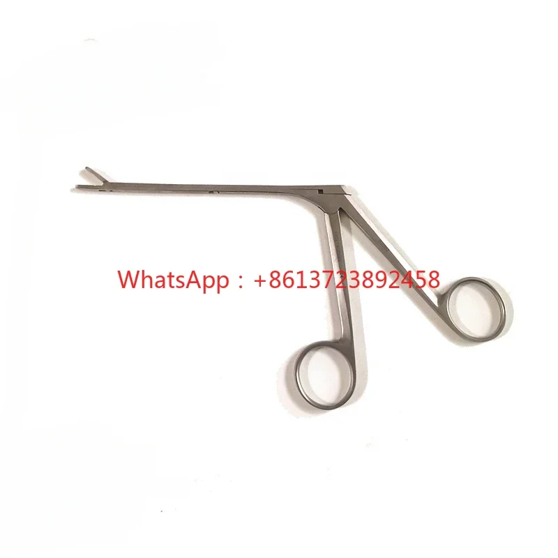 

ENT endoscope nasal ethmoidal cellules opening forceps flat head, handspike