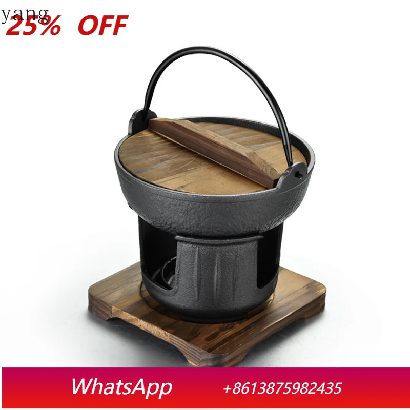 LMM single-arm seafood pot iron plate teppanyaki commercial high-end creative iron tableware