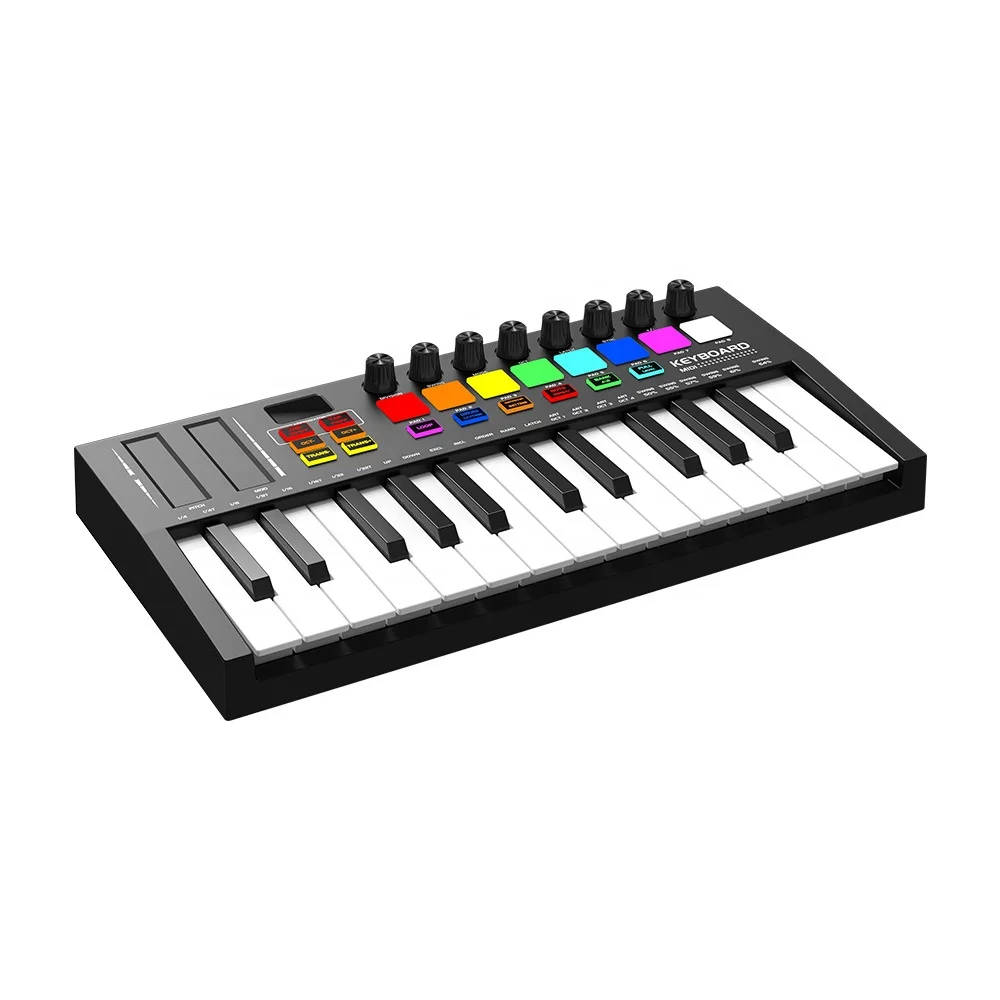 25-Keys Digital Piano Keyboard Mini Educational Musical Instrument Toy for Kids Toddlers Boys and Girls