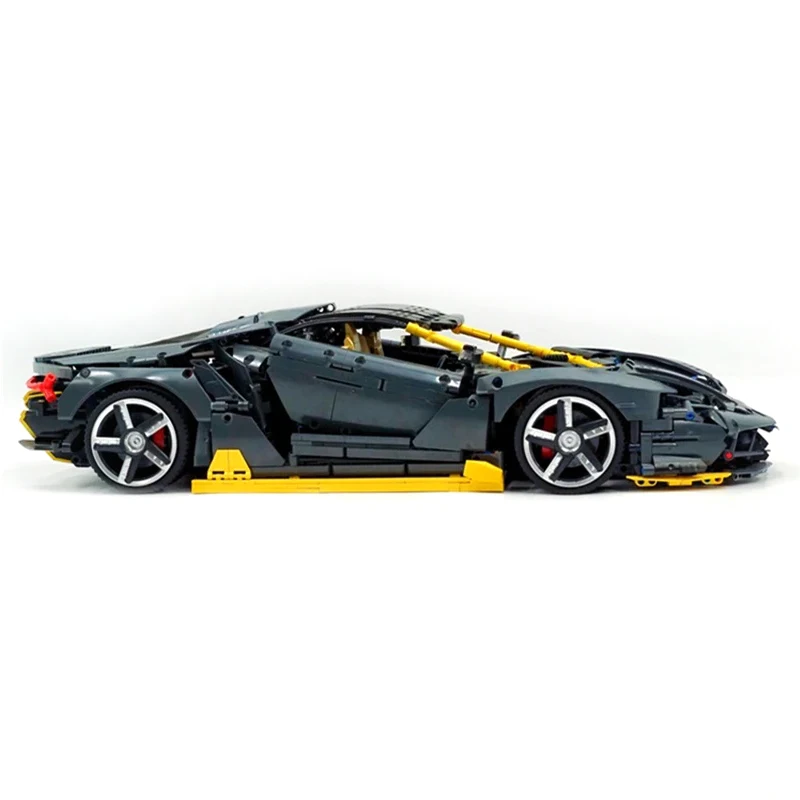 High-end MOC K1-A1 Technische Zwarte Centenario 1:8 Hypercar Model Assemblage Bouwsteen Baksteen Puzzel DIY Speelgoed Kerstcadeau Kid