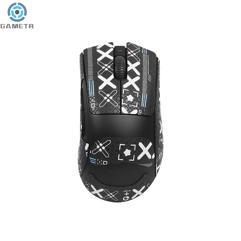 Mouse Grip Tape Skate Handmade Sticker Non Slip Suck Sweat Mouse Anti-Slip Sticker For RAZER DEATHADDER V3 PRO