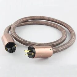 Hi-End Hifi Amplifier US/ EU /AU Plug AC Cable Power Cord Hifi Audio Vedio Power Cable Amplifier Cord