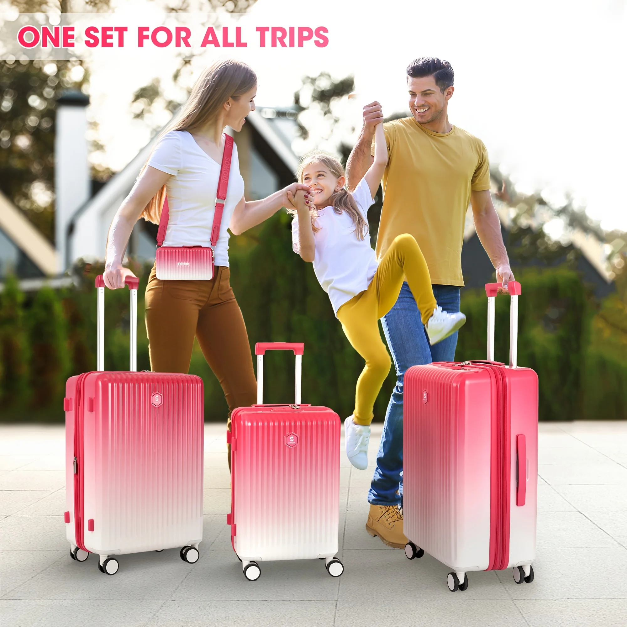 

2025 New Arrival Expandable Luggage - Fashion Durable, Lightweight, And Secure Travel Companion with Spinner Wheels, TSA Lock