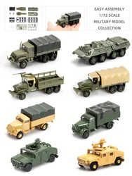 ViiKONDO 1/72 Scale Model Kit Military Vehicle Toy WWII US Military Truck Army Assembly Tabletop Wargame Diorama Hobby Building