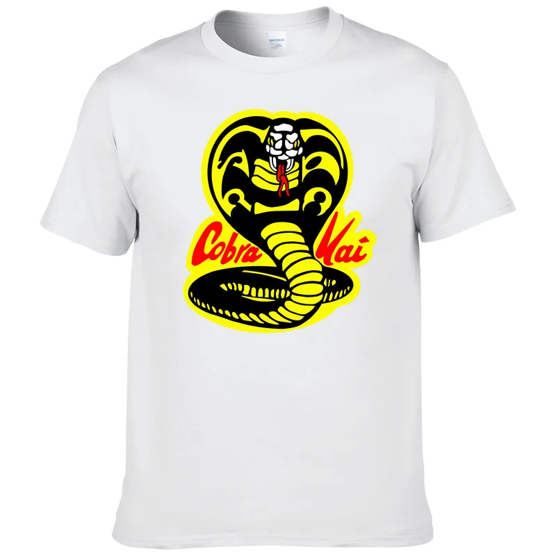 2024 New Cool Cobra Kai T Shirt Men Women Summer Cotton Short Sleeve Print T-shirt Fashion Streetwear Tops Casual Tee Shirt #311