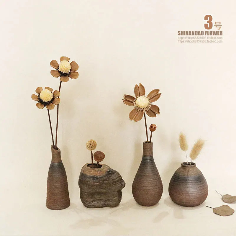 

Log Style Ornament Home Jewelry Soft Decoration Japanese Counter TV Cabinet Tea Room Zen Bogu Frame New Chinese Style