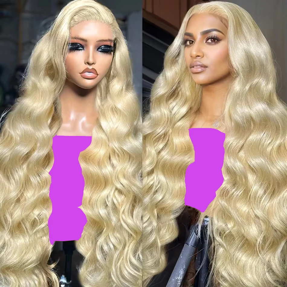 

Body Wave HD Lace Wig 13x6 Human Hair 613 Blonde Lace Frontal Wigs 38inch Brazilian Remy 13x4 Lace Wigs For Woman Choice