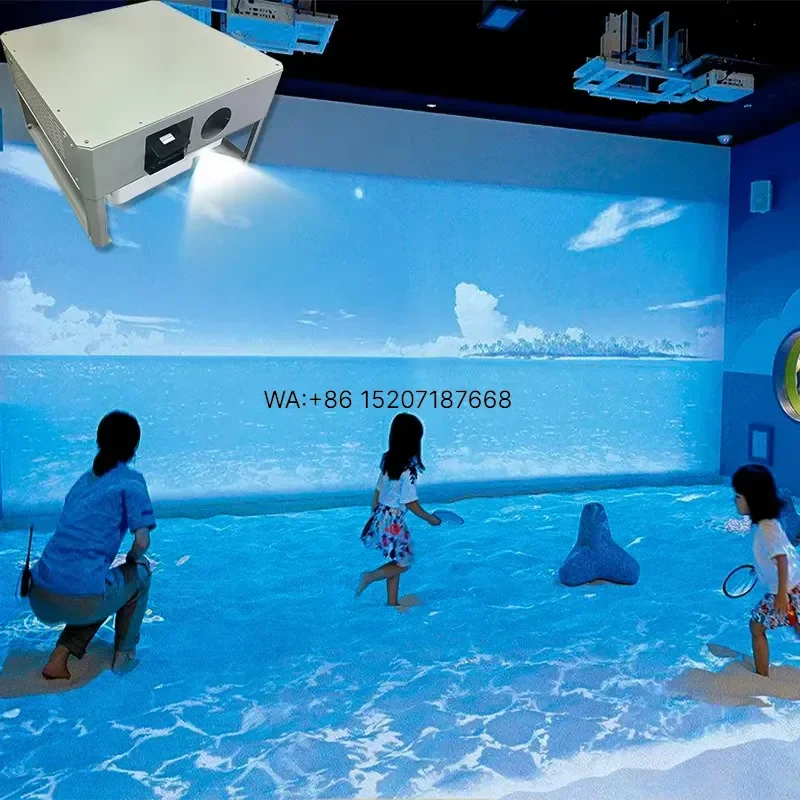 Wmwmnu for Full Immersion Projection Beach Interactive System for Kids Creative Areas