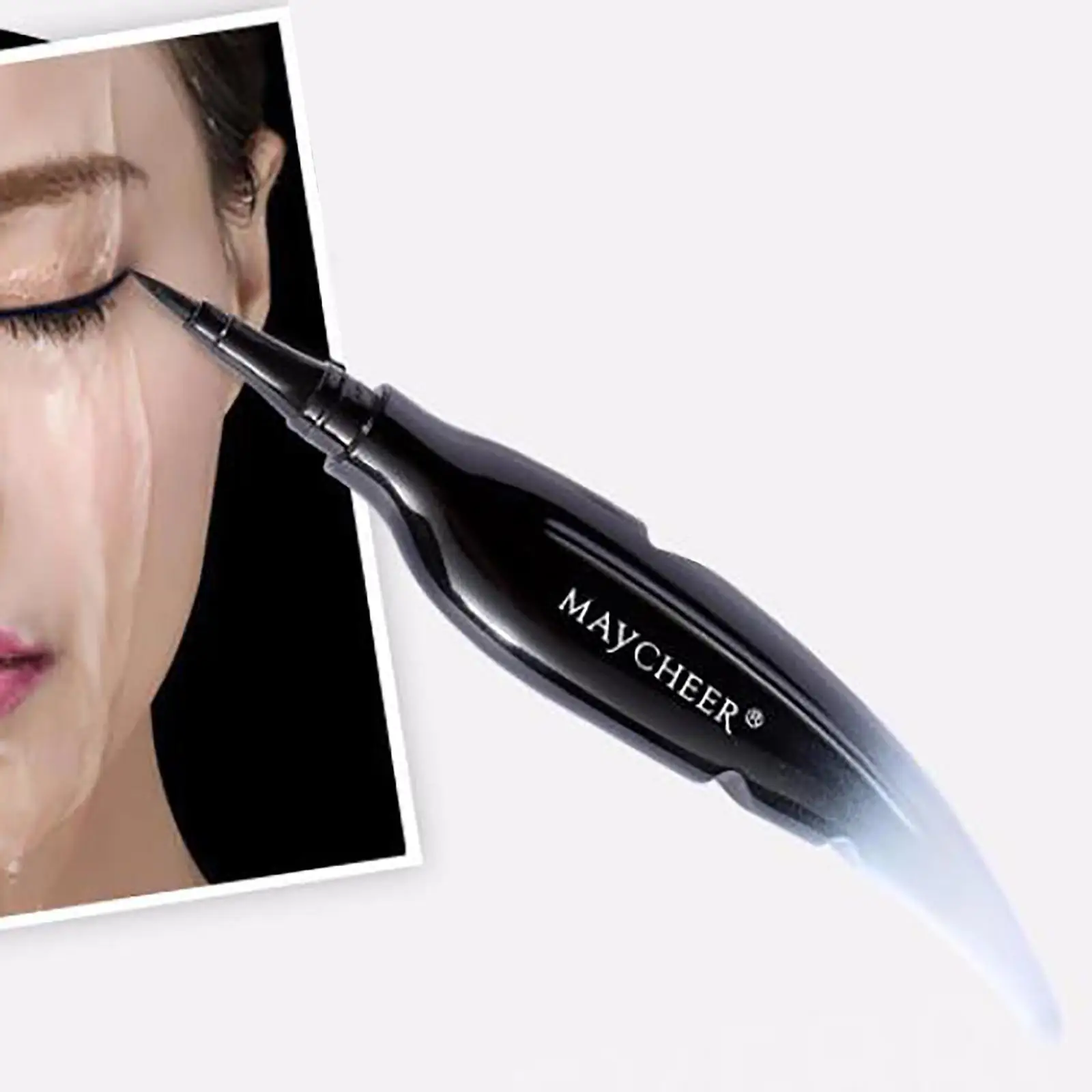 Liner Thin Tips Waterproof Black Sweat-Proof Winged Liquid Pencil for Eye Makeup Eyebrow Filling Parties Professionals