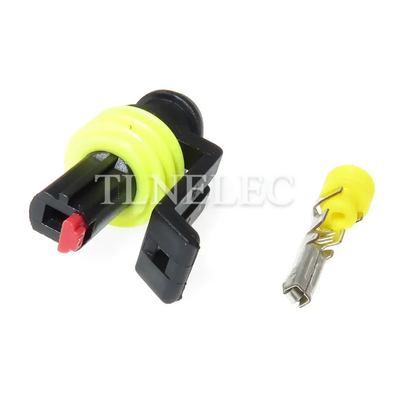282079-1 282103-1 Pin Way TE SuperSeal pria wanita tahan air listrik otomotif kawat konektor AMP Plug