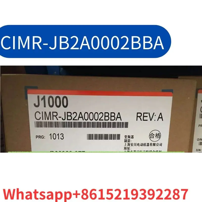 

Brand-new CIMR-JB2A0002BBA inverter 220V, 0.2KW/0.4KW, Fast Shipping