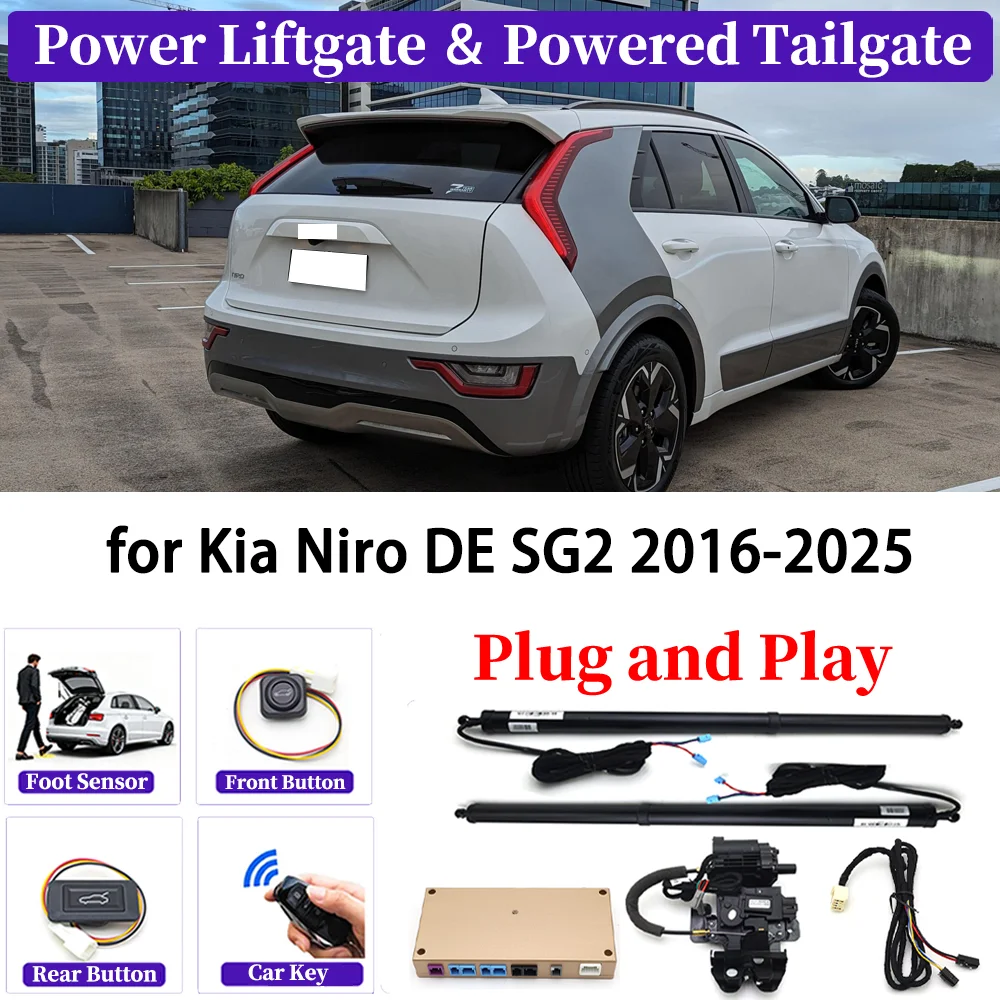 

for Kia Niro DE SG2 2016-2025 OEM Upgrade Car Automatic Power Liftgate Kit Smart Auto Electric Tailgate System Plug and play