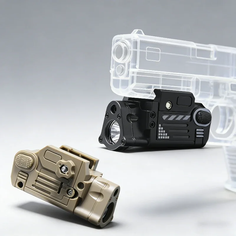 

SBAL PL 【НОВИНКА 2026】 Лазерный прицел с красной точкой из пластика, стробоскопический фонарь, подвесной светодиодный фонарь для пистолета, для страйкбола и охоты