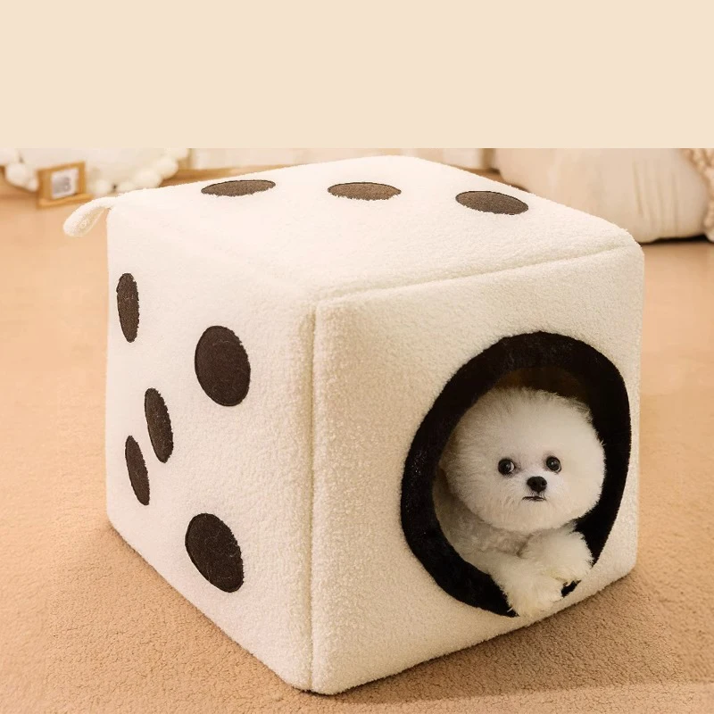 Cama para Gatos de Sono Profundo, Cesto Quente para Animais de Estimação, Casa Aconchegante, Almofada para Gatinhos, Tenda Confortável, Tapete Muito Macio para Cães Pequenos