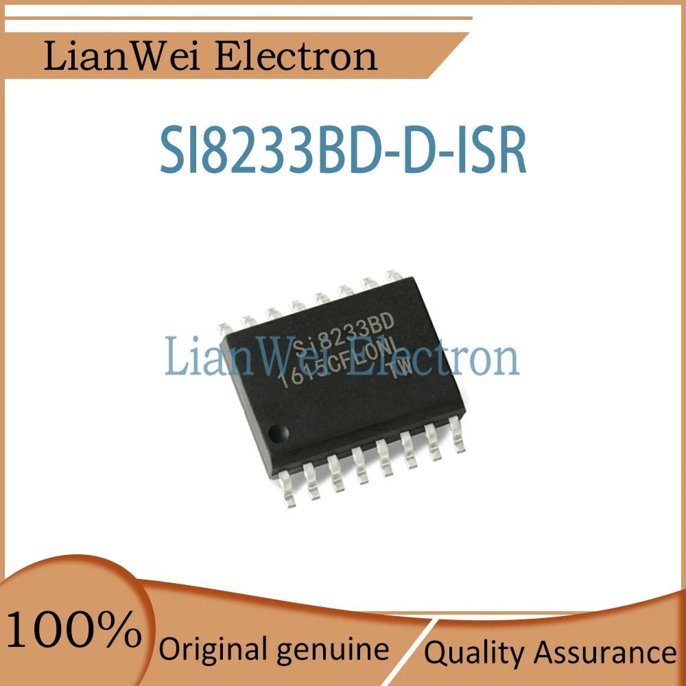 SI8233BD SI8233BD-D-ISR SI8233BD-D SI8233 IC Chipset SOP-16