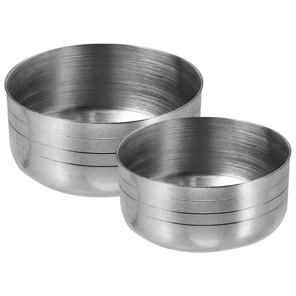 

2Pcs Leakproof Shaker Lids Stainless Steel Cocktail Mixer Lid for Drink Preparation Bar Accessories Mixing Tools