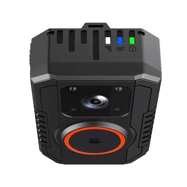 4G Real-time Watching  High Resolution Waterproof Body Worn Camera With Lock Clip