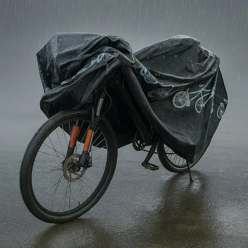 

Водонепроницаемый чехол для велосипеда, уличный, устойчивый к ультрафиолетовому излучению, защита от дождя, чехол для велосипеда MTB, защитный щит, аксессуары для велоспорта, защита от атмосферных воздействий