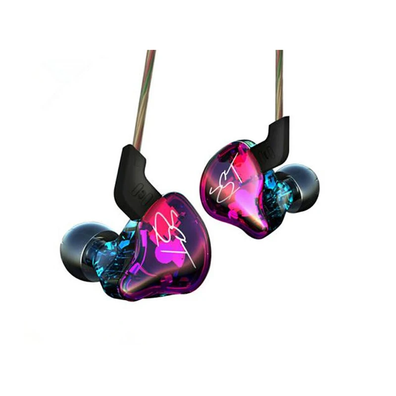 KZ ZST Dynamic Driver + Balanced Armature Hybrid Heavy Bass 2pin 0.75mm HIFI In-Ear Earphone