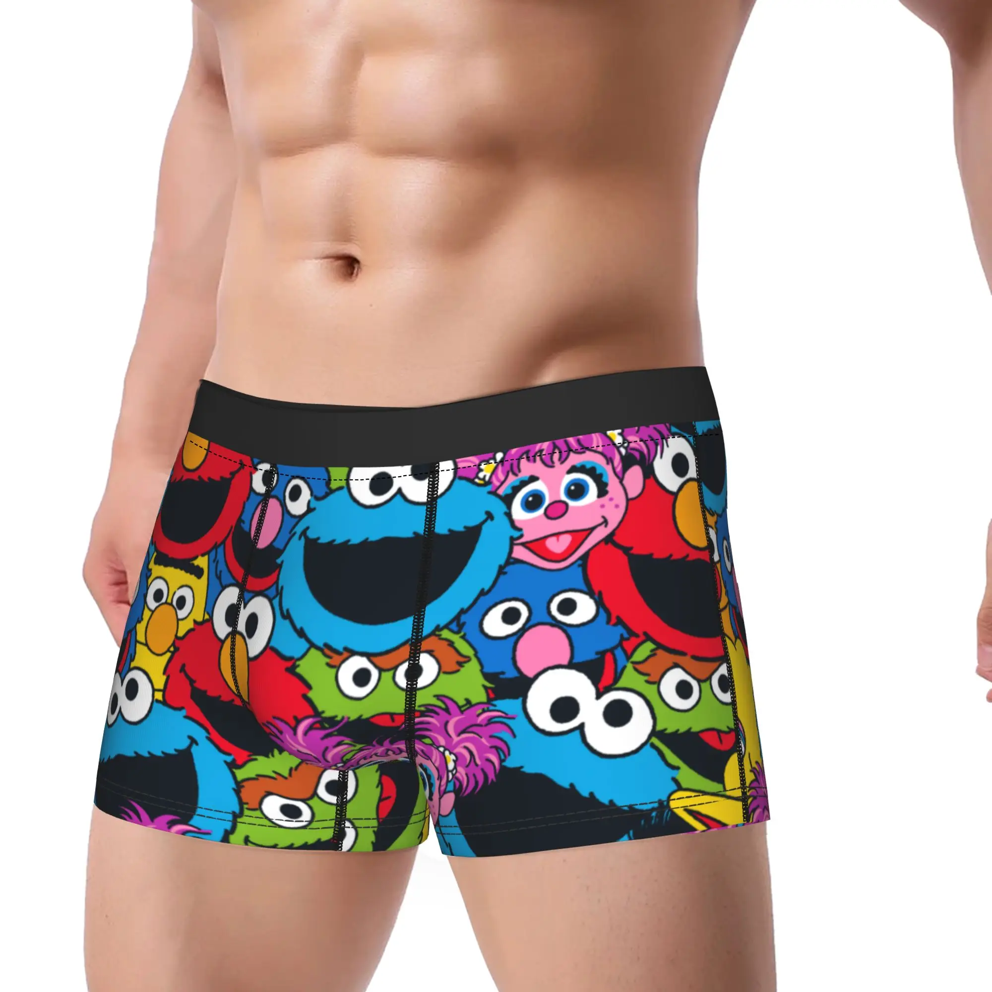 Cookies Monsters Merch Boxers Shorts Fun Underwear  Boxer Shorts Gag Gifts For Men