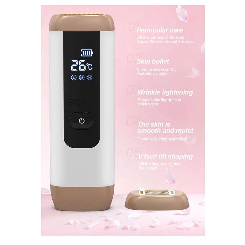 Face Lifting Device For Wrinkle Anti Aging EMS Skin Rejuvenation Radio Massager EU Plug