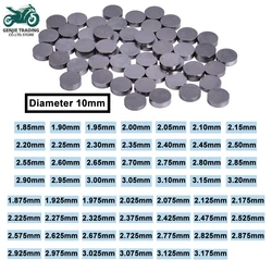 10mm 1.85-3.2 Valve Shim Motorcycle Engine Parts Adjustable Valve Pad Shims Diameter 10mm Complete Kits for Aprilia For KT/M