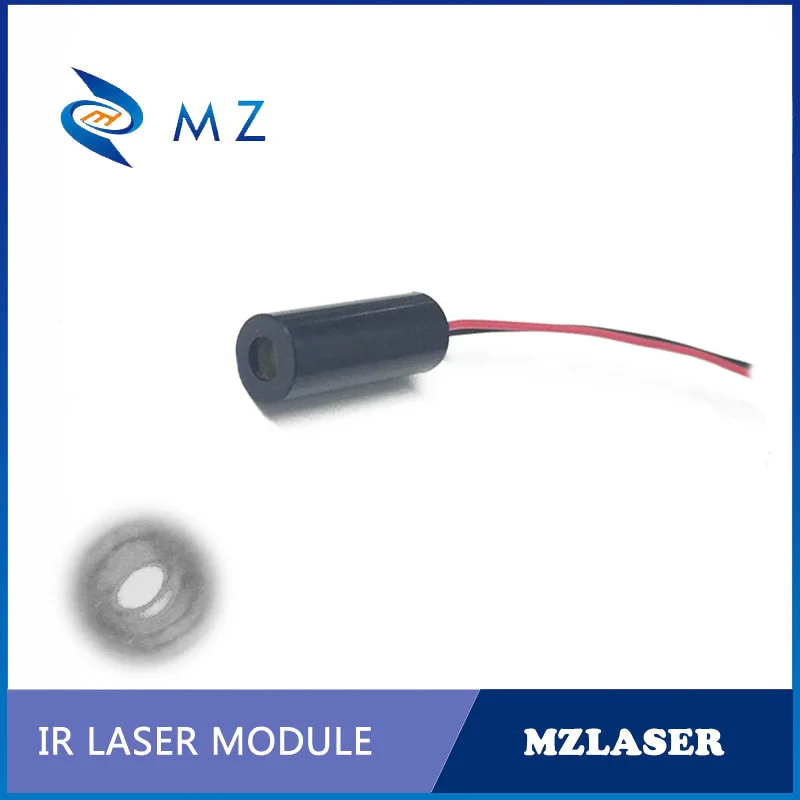 Wysokiej jakości H8mm 850nm 1mw IR Dot niskiej mocy klasy II moduł laserowy bezpieczny Laser klasy przemysłowej