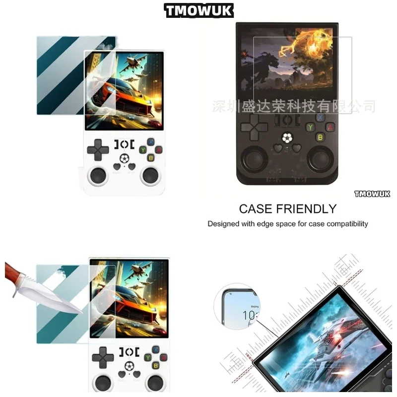 

For R36Max V40Max R36Ultra R36Plus, High - Transparency Tempered Glass Screen Protector For