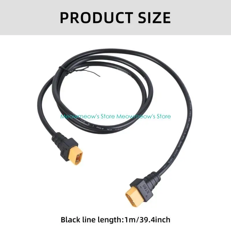 W91A Heavy Duty XT60 Verlängerung Kabel männlich an männliche/weibliche an weibliche Stecker