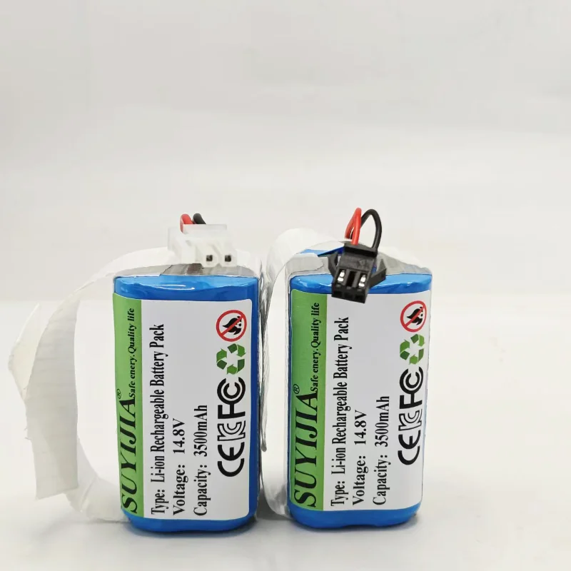 14.8V-4S1P 18650 Battery 3500mAh H18650CH-4S1P Suitable for XIOMI MIJIA Mi Sweeping Robot Essential G1 MJSTG1 SKV4136GL