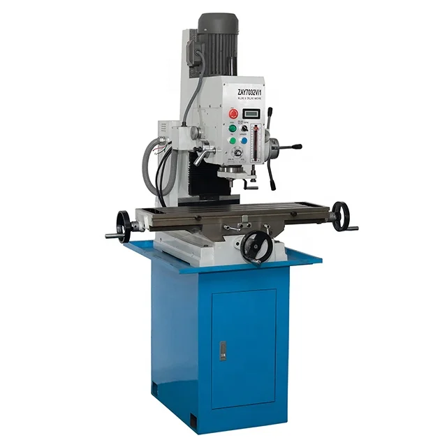 ZAY7025FG Gear-driven Square Column Powerful Cutting Tapping Boring Milling and Drilling Machine