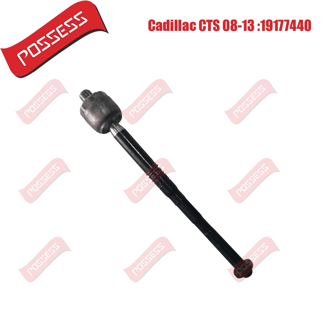 A Pair of Front Axle Inner Steering Tie Rod Ends Ball Joint For Cadillac CTS 2008-2013 CTS CD3 CD4,OE 19177440,L=R