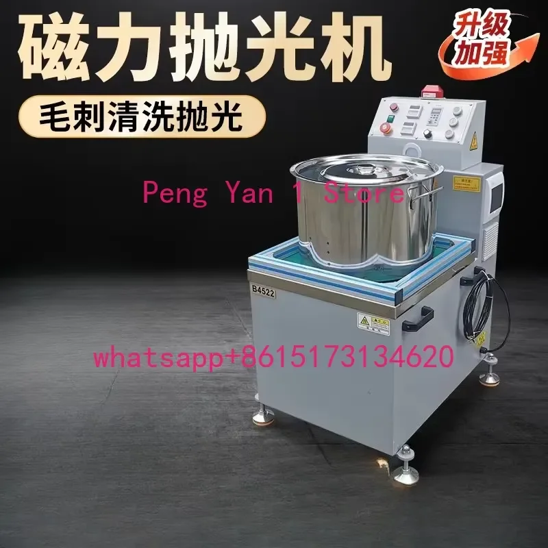 Metal Deburring Machine Translational Magnetic Grinding with Needles for Hardware Industry
