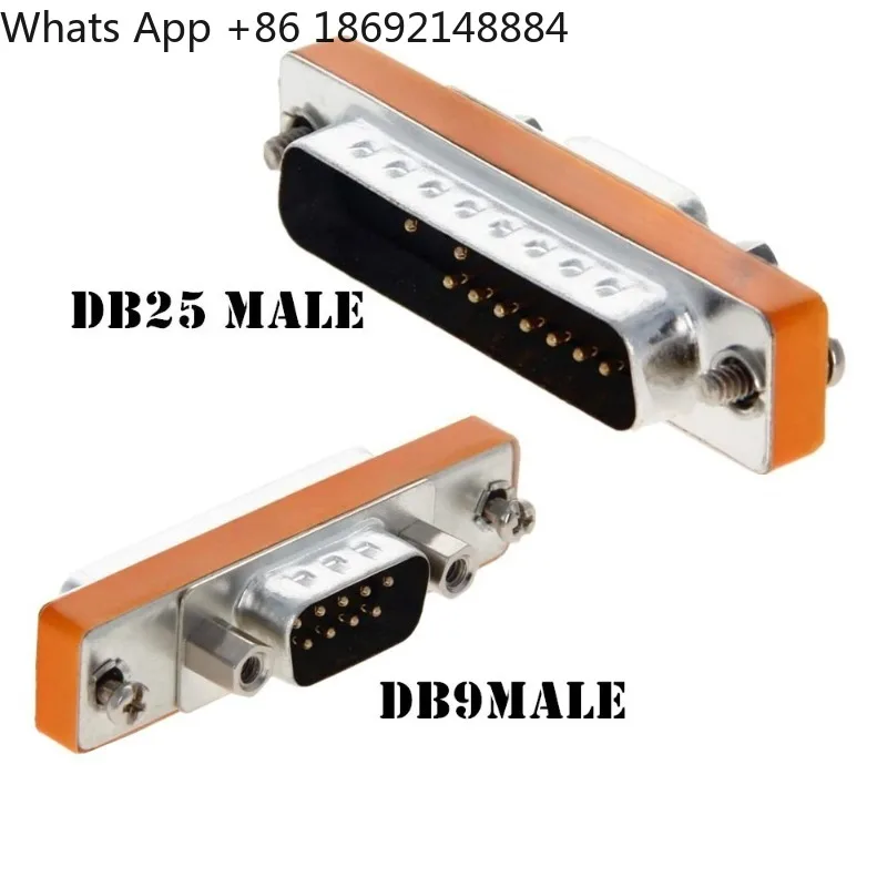 DB9 female DB25 male 25P female 9P male RS232 connector D9/D25 adapter, serial 9P female