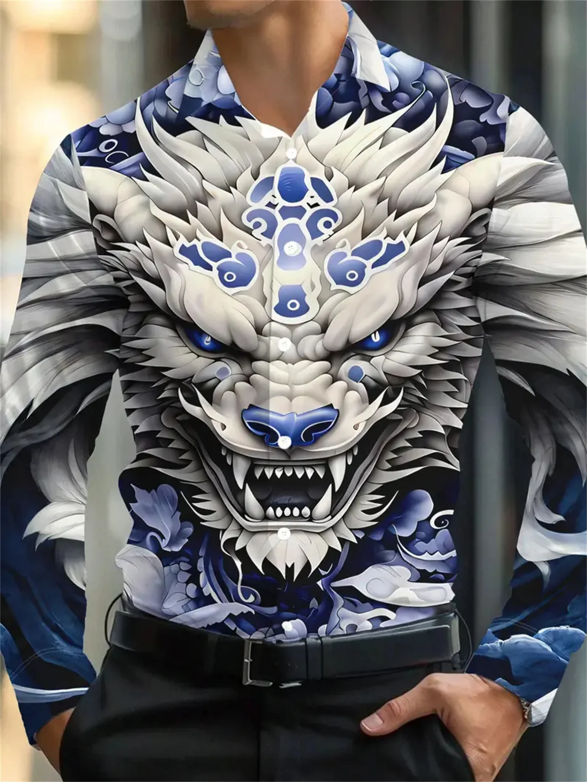 Рисунок 4 - Мужская рубашка, повседневная рубашка