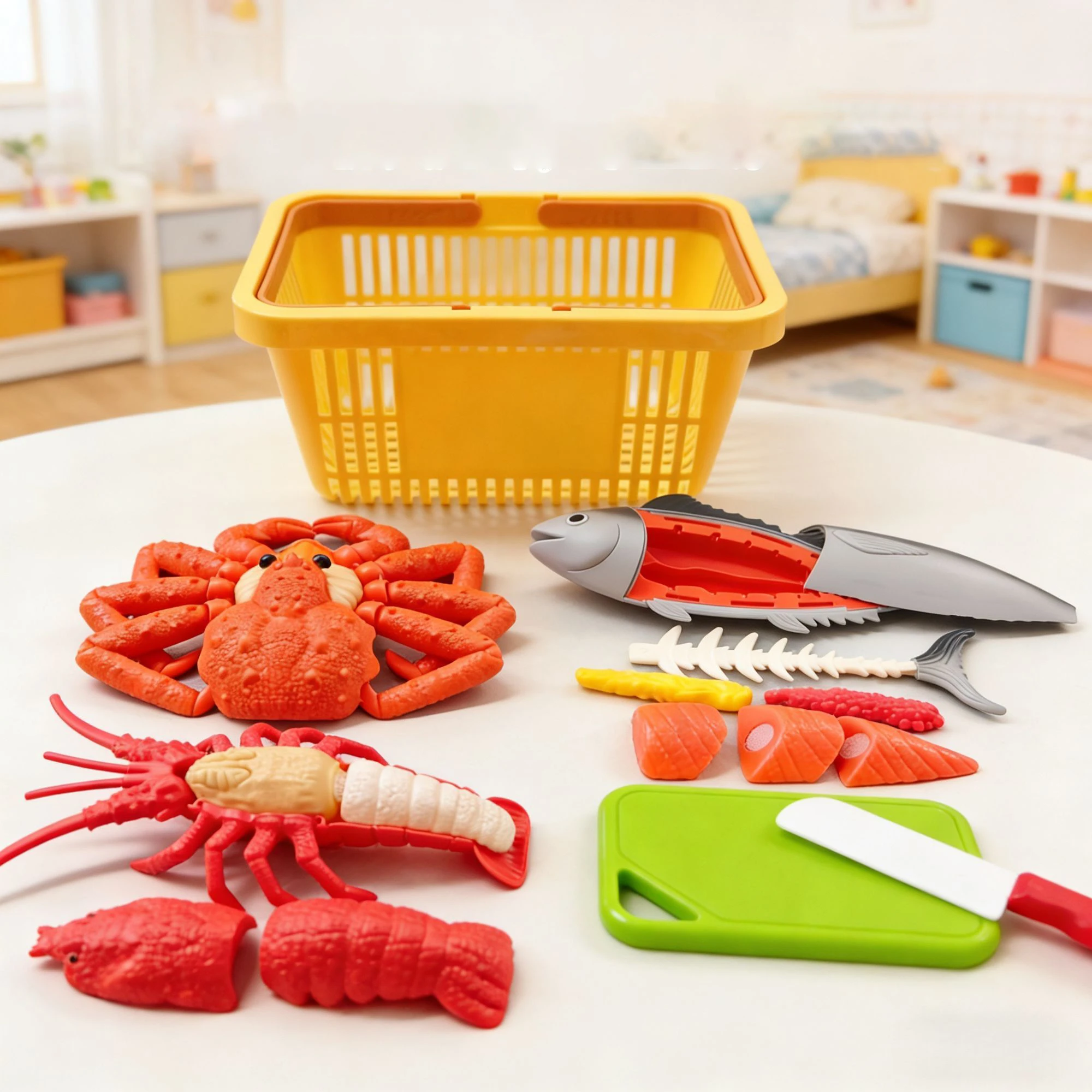 Baby Food With Chicken - Kids Kitchen Toy Set Simulated Big