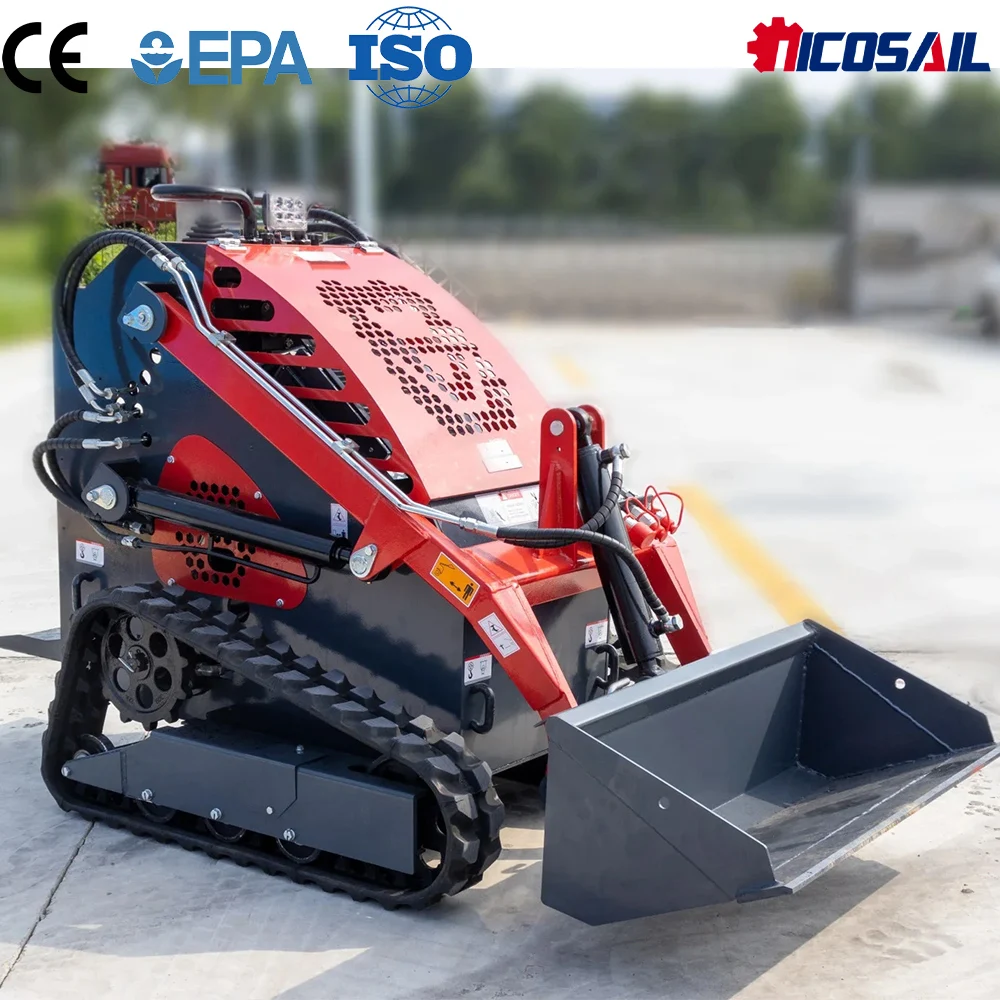 

Компактный мини-погрузчик Euro 5 380E с гидравлическим приводом, сертифицированный CE, для сельского хозяйства, садоводства и строительства