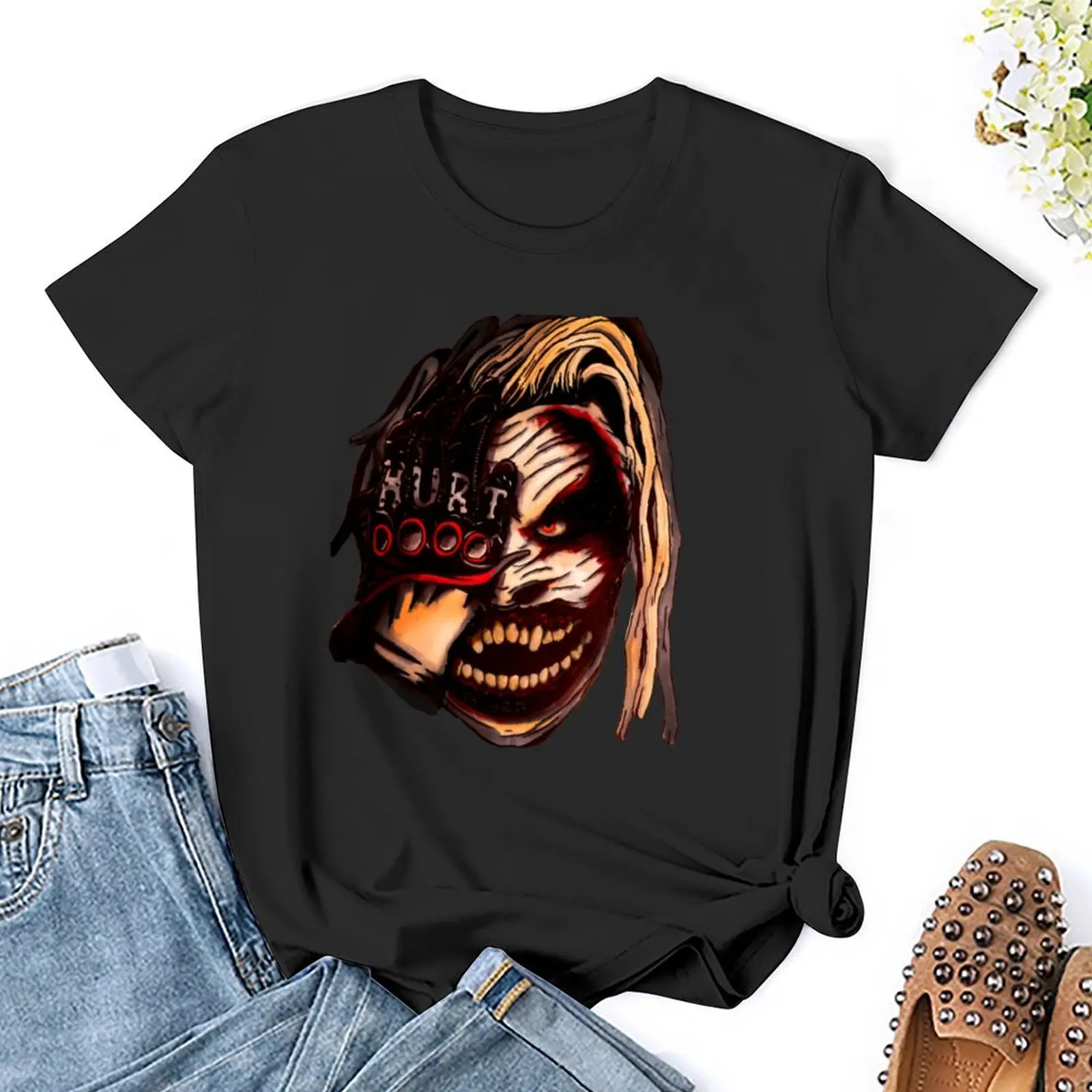 The Fiend - Let Me In T-Shirt plus size tops shirts graphic tees anime clothes hippie clothes t-shirts for Women graphic tees