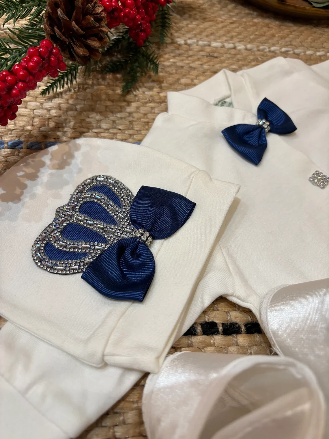 dollbling-royal-blue-hospital-exit-lilax-baby-boy-jewels-crown-tuxedo-outfit-layette-juego-de-regalo-de-4-piezas-0-3-meses