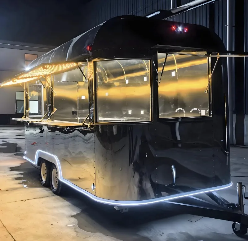 Polish Sausage Trailer With Mustard Pump And Pickle Barrel For Sporting Event And Community Festival Food Concession Service