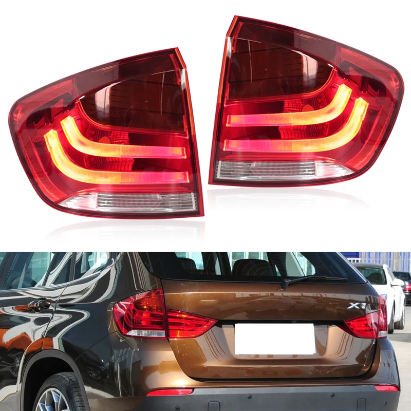 

Поп светодиодный задний фонарь для BMW X1 E84 2008-2015, задние фонари, указатель поворота, стоп-сигнал, дальний свет, автомобильные аксессуары