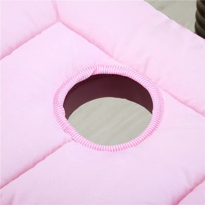 Beauty Salon Bed Thickened Cushion Mattress Anti Slip Beauty Room Bed Mat Massage Bed Pad Mattress Toppers With Hole