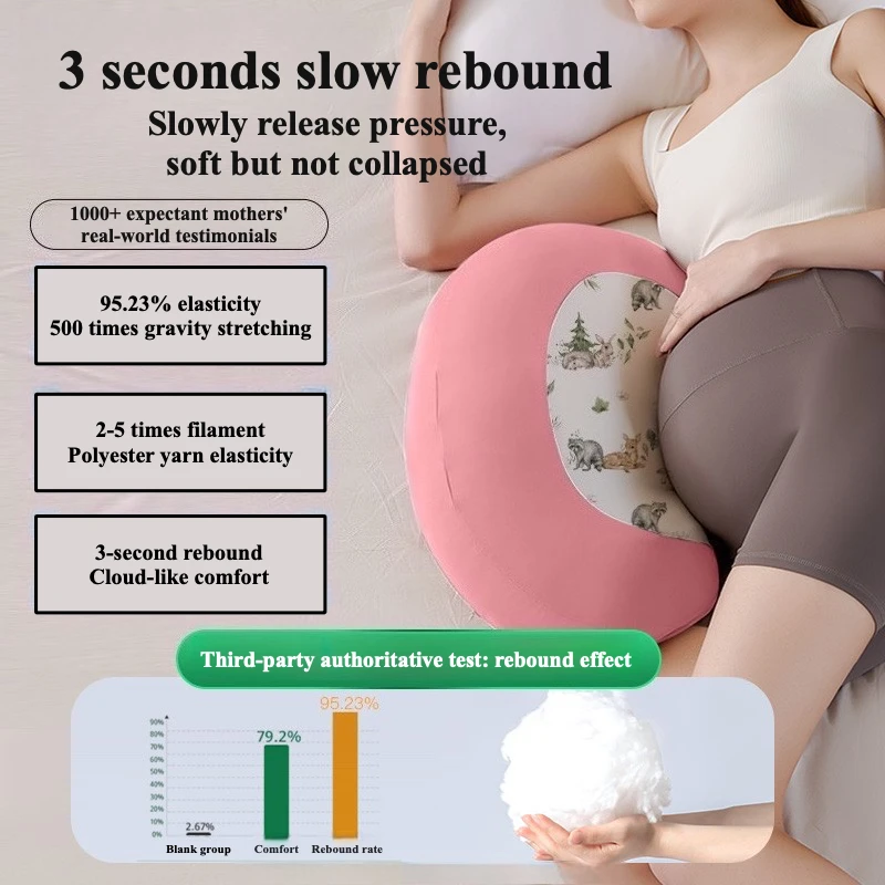 BBL  Big Pillow Pregnant Women Pillow Waist Pad Side Sleep Sleep Artifact Patchwork Pillow for pregnant women sleeping cushion.