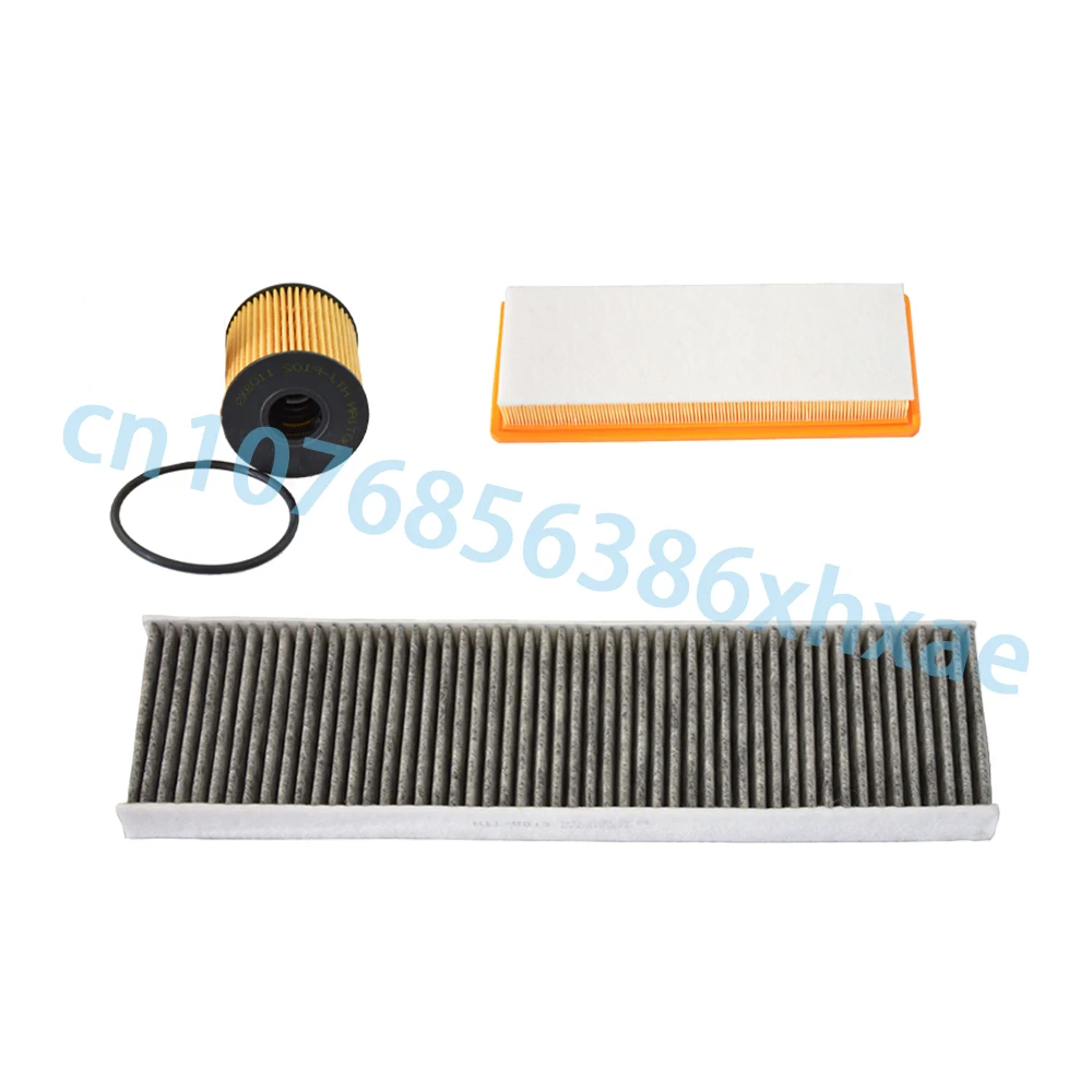 Filter For MINI R56 LCI JCW Cooper S Three-Door 1.6T 2006-2014 Cabin Air/Oil/AC Filter 9664191180 64319127516 3pcs Accessories