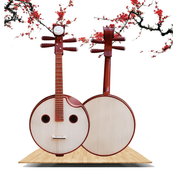 Rosewood polishing Zhongruan professional stage performance teaching exam Zhongruan instrument