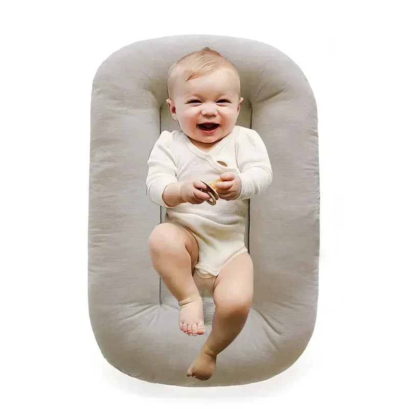 Cotton Newborn Womb Bionic Bed Mommy Foldable Crib  Portable Removable  Squeezable Travel Bed Washable Nest Movable Home Baby